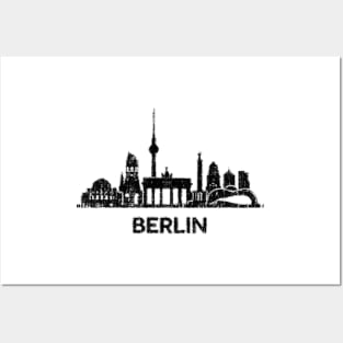 Berlin City - World Cities Series by 9BH Posters and Art